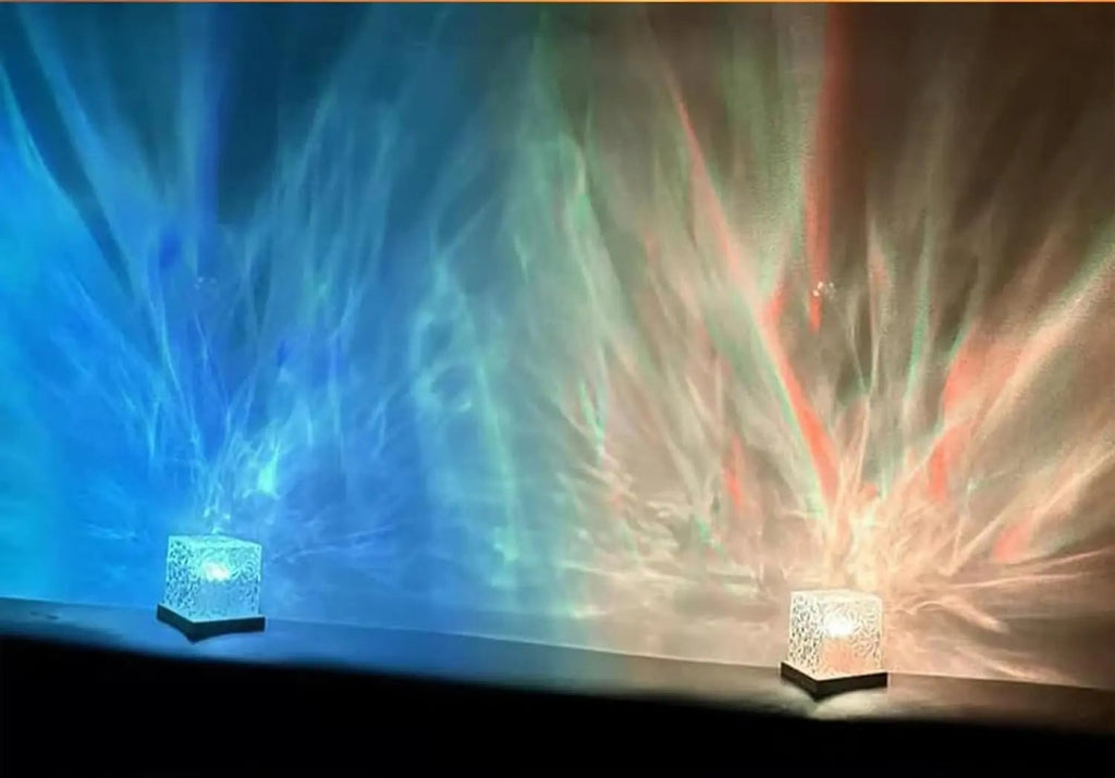 Lámpara Proyector de Olas Oceánicas 🌊 16 Colores | Wavaura