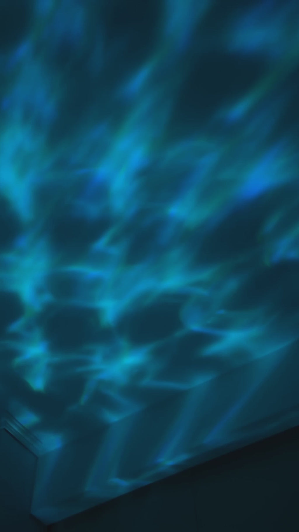 Lámpara Proyector de Olas Oceánicas 🌊 16 Colores | Wavaura